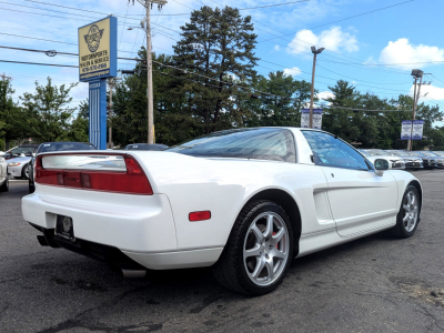 1997 Acura NSX in Grand Prix White over Black