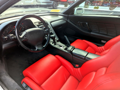 1997 Acura NSX in Grand Prix White over Black