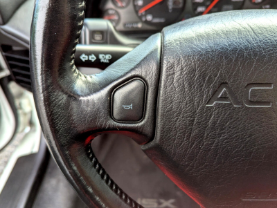 1997 Acura NSX in Grand Prix White over Black