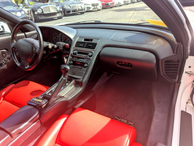 1997 Acura NSX in Grand Prix White over Black