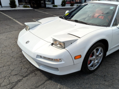 1997 Acura NSX in Grand Prix White over Black
