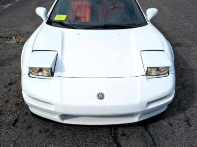 1997 Acura NSX in Grand Prix White over Black