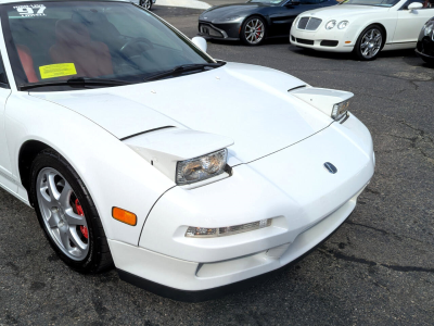 1997 Acura NSX in Grand Prix White over Black