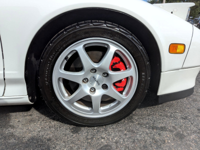 1997 Acura NSX in Grand Prix White over Black