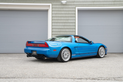 2000 Acura NSX in Monaco Blue over Black