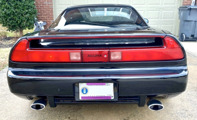 1992 Acura NSX in Berlina Black over Black