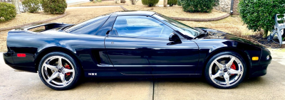 1992 Acura NSX in Berlina Black over Black