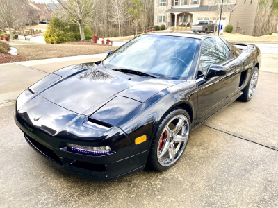 1992 Acura NSX in Berlina Black over Black