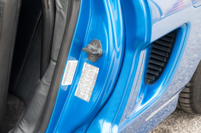 2000 Acura NSX in Monaco Blue over Black