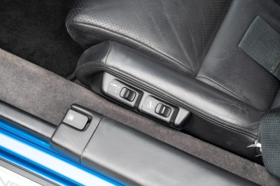 2000 Acura NSX in Monaco Blue over Black