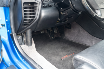 2000 Acura NSX in Monaco Blue over Black