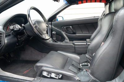 2000 Acura NSX in Monaco Blue over Black