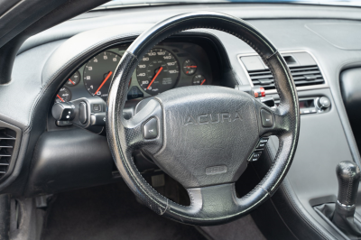 2000 Acura NSX in Monaco Blue over Black