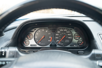 2000 Acura NSX in Monaco Blue over Black