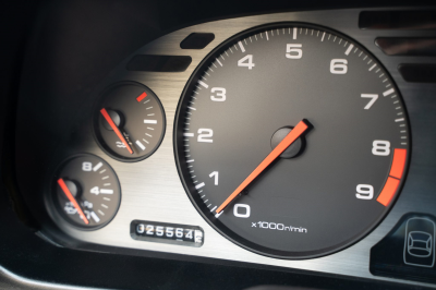 2000 Acura NSX in Monaco Blue over Black