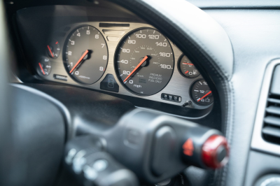 2000 Acura NSX in Monaco Blue over Black