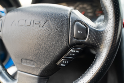 2000 Acura NSX in Monaco Blue over Black