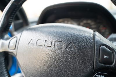 2000 Acura NSX in Monaco Blue over Black