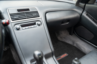 2000 Acura NSX in Monaco Blue over Black