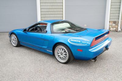 2000 Acura NSX in Monaco Blue over Black