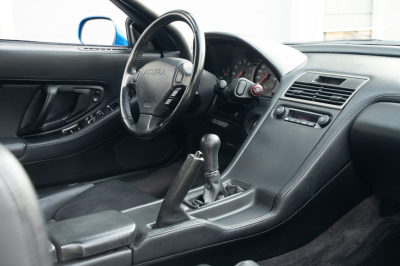 2000 Acura NSX in Monaco Blue over Black