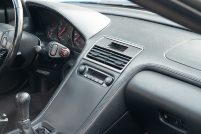 2000 Acura NSX in Monaco Blue over Black