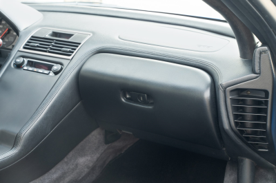 2000 Acura NSX in Monaco Blue over Black