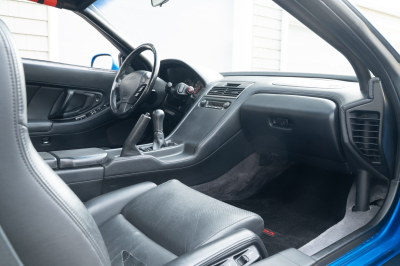 2000 Acura NSX in Monaco Blue over Black