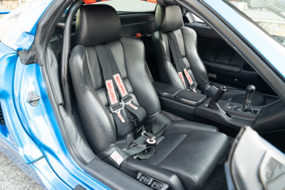 2000 Acura NSX in Monaco Blue over Black