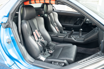 2000 Acura NSX in Monaco Blue over Black