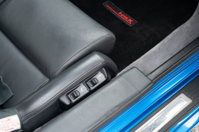 2000 Acura NSX in Monaco Blue over Black