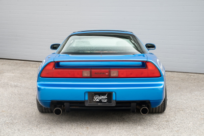 2000 Acura NSX in Monaco Blue over Black