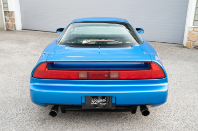 2000 Acura NSX in Monaco Blue over Black