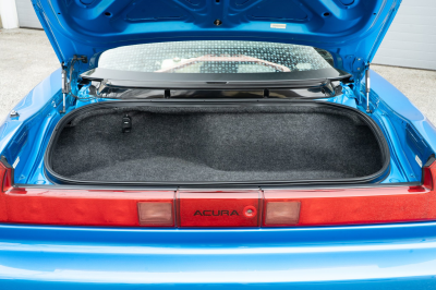 2000 Acura NSX in Monaco Blue over Black
