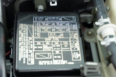 2000 Acura NSX in Monaco Blue over Black