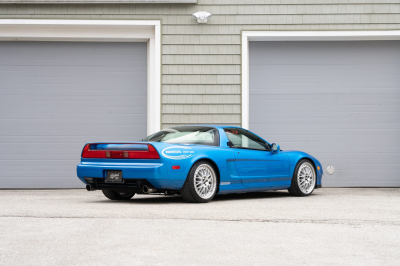 2000 Acura NSX in Monaco Blue over Black