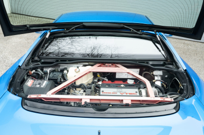 2000 Acura NSX in Monaco Blue over Black