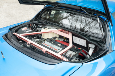 2000 Acura NSX in Monaco Blue over Black