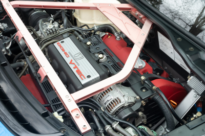 2000 Acura NSX in Monaco Blue over Black