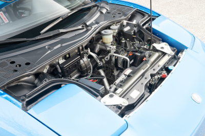 2000 Acura NSX in Monaco Blue over Black