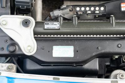 2000 Acura NSX in Monaco Blue over Black