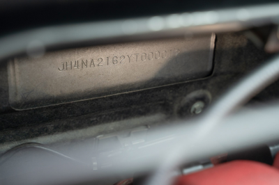 2000 Acura NSX in Monaco Blue over Black