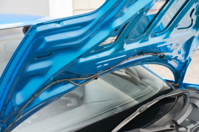 2000 Acura NSX in Monaco Blue over Black