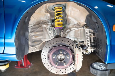 2000 Acura NSX in Monaco Blue over Black