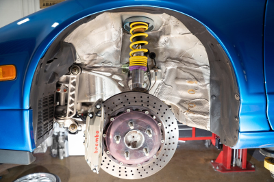 2000 Acura NSX in Monaco Blue over Black