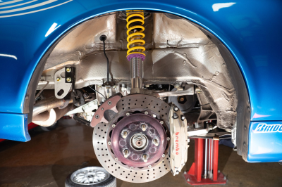 2000 Acura NSX in Monaco Blue over Black