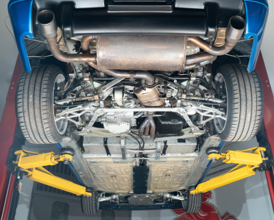 2000 Acura NSX in Monaco Blue over Black