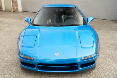 2000 Acura NSX in Monaco Blue over Black