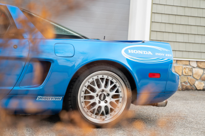 2000 Acura NSX in Monaco Blue over Black