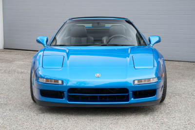 2000 Acura NSX in Monaco Blue over Black